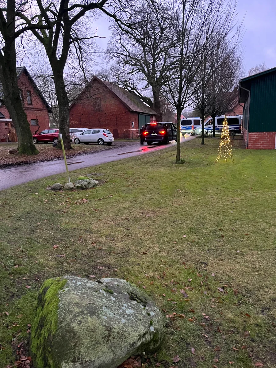 Polizeiabsperrung