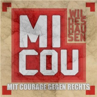 Logo MiCOU — Mit COURAGE gegen Rechts