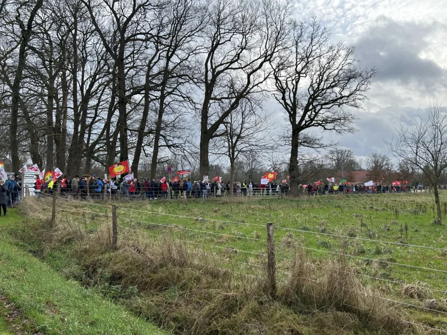 Brettorf Demonstrationszug