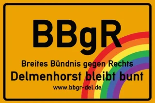 Logo Breites Bündnis gegen Rechts - Delmenhorst