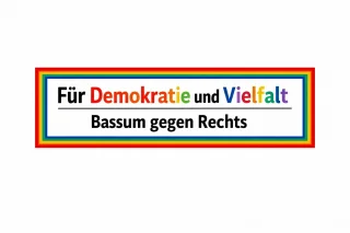 Logo Für Demokratie und Vielfalt – Bassum gegen Rechts